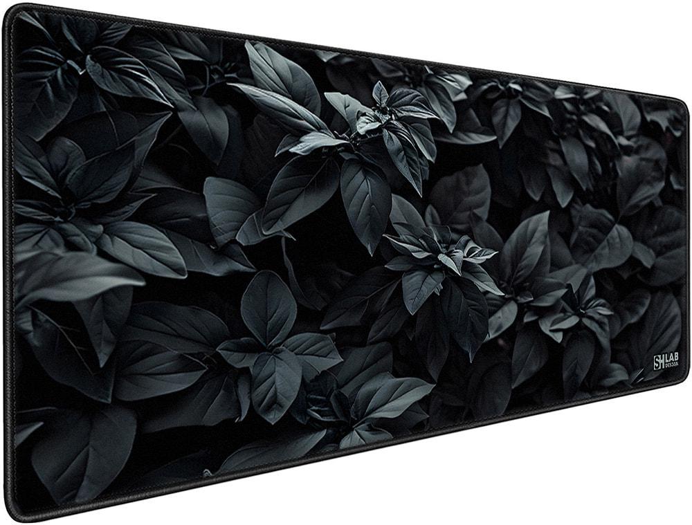 Коврик для мышки SHLab Aesthetic Gray Leaves SHM-380 70х30 см (35861)