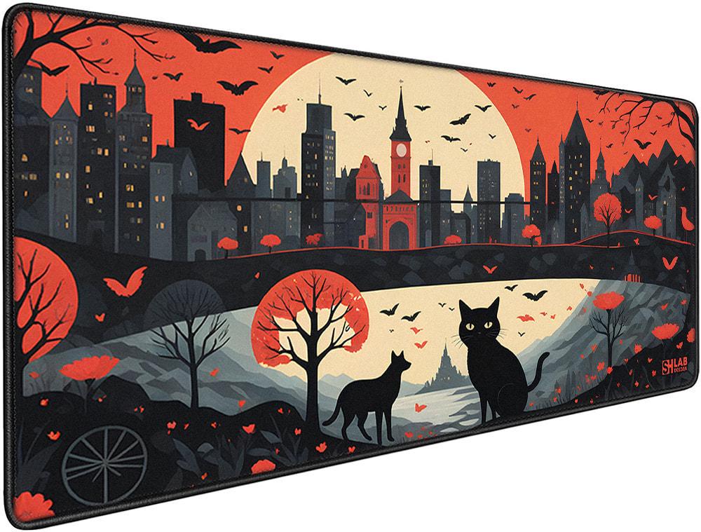 Коврик для мышки SHLab Walk the Cat SHM-582 70х30 см (36612)