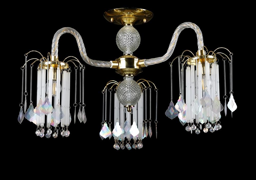 Люстра с плафонами Ray L8202/3 GD (IR005180) Люстра с плафонами Ray L8202/3 GD (IR005180)