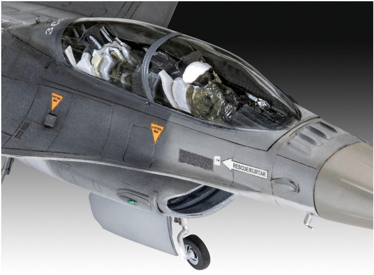 Збірна модель Revell Літак F-16D Tigermeet 2014 рівень 4/1:72 (RVL-03844) - фото 5