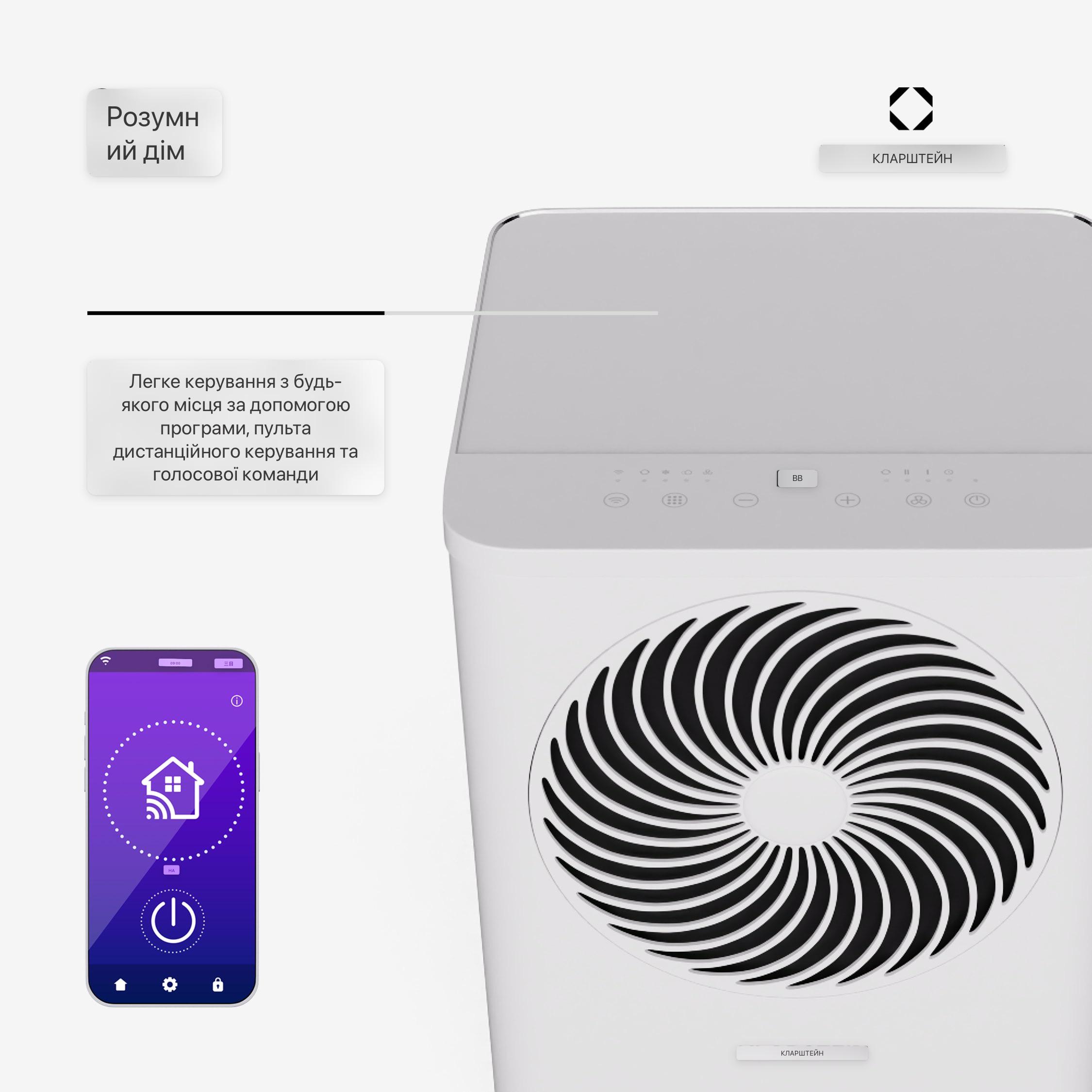 Кондиционер KLARSTEIN Aero Ring 7000 BTU - фото 5