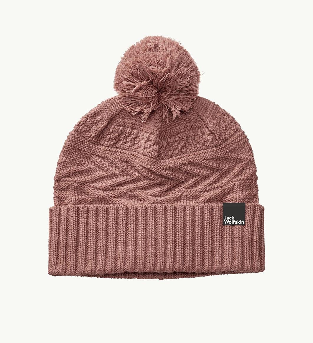 Шапка женская Jack Wolfskin Lorelei Beanie Afterglow Pastel Pink (1910901-3068)