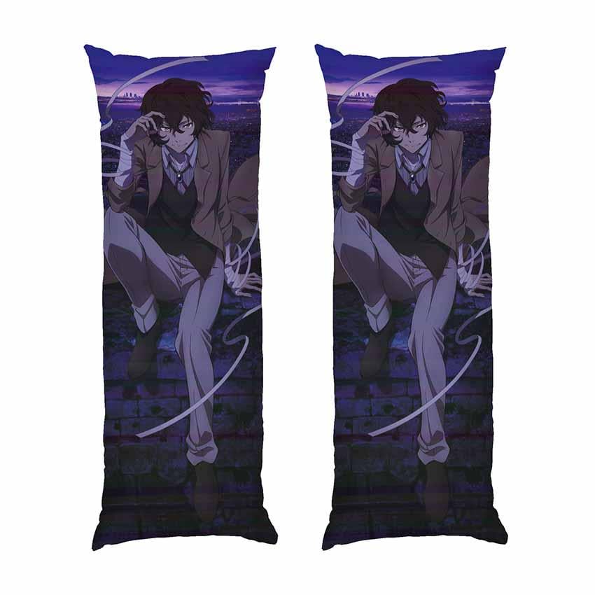 Подушка дакимакура Osamu Dazai Anime габардин 120х40 см (113160-1)