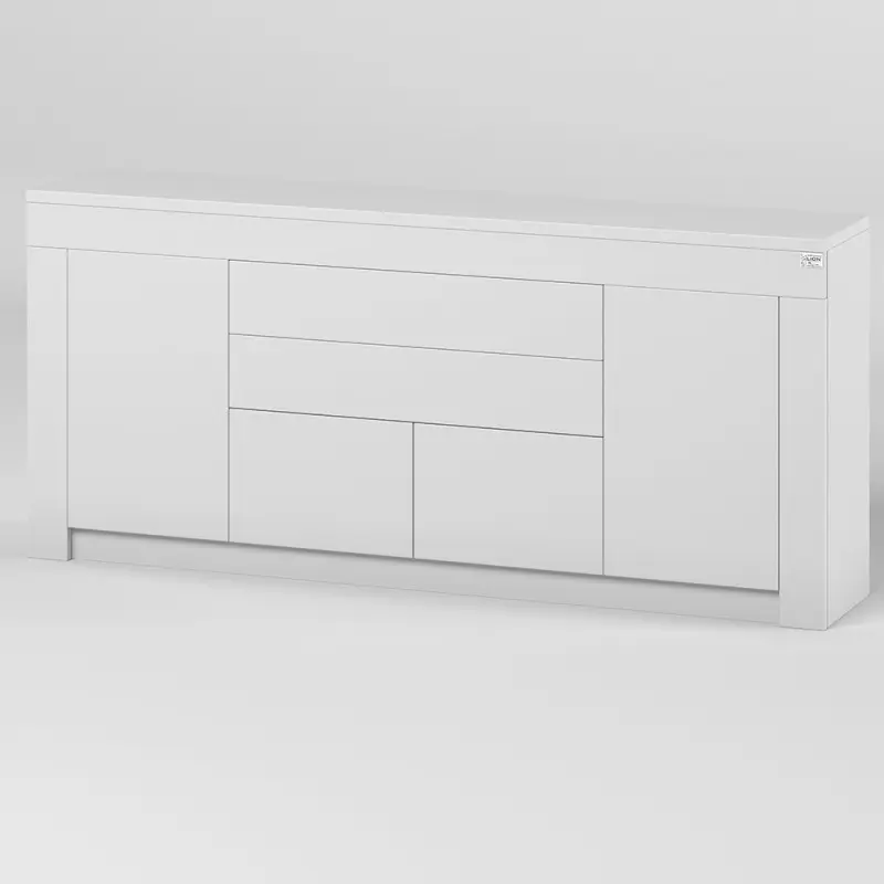 Комод Lion Larri-2 190х35х84 см Нимфея альба (Lion-041081) - фото 2 Комод Lion Larri-2 190х35х84 см Нимфея альба (Lion-041081) - фото 2