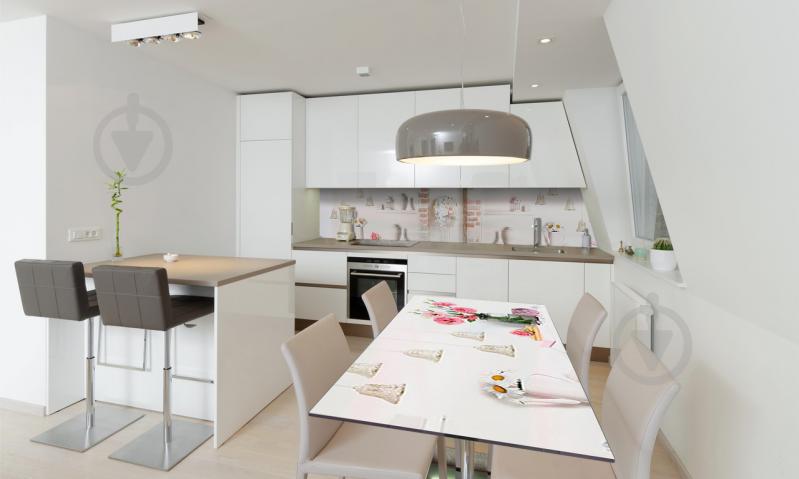 Наклейка виниловая на стол Zatarga «Старинные колокольчики» 600х1200 мм Z180728st