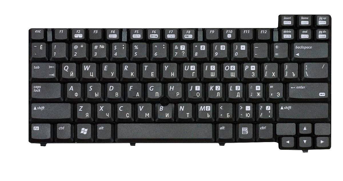 Клавиатура для ноутбука HP Compaq Evo N600C Black Клавиатура для ноутбука HP Compaq Evo N600C Black