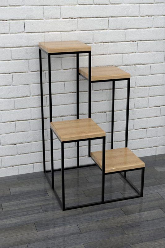 Подставка для цветов Loft EcoLoft WO-1096 из натурального дерева Коричневый (22888677) Подставка для цветов Loft EcoLoft WO-1096 из натурального дерева Коричневый (22888677)