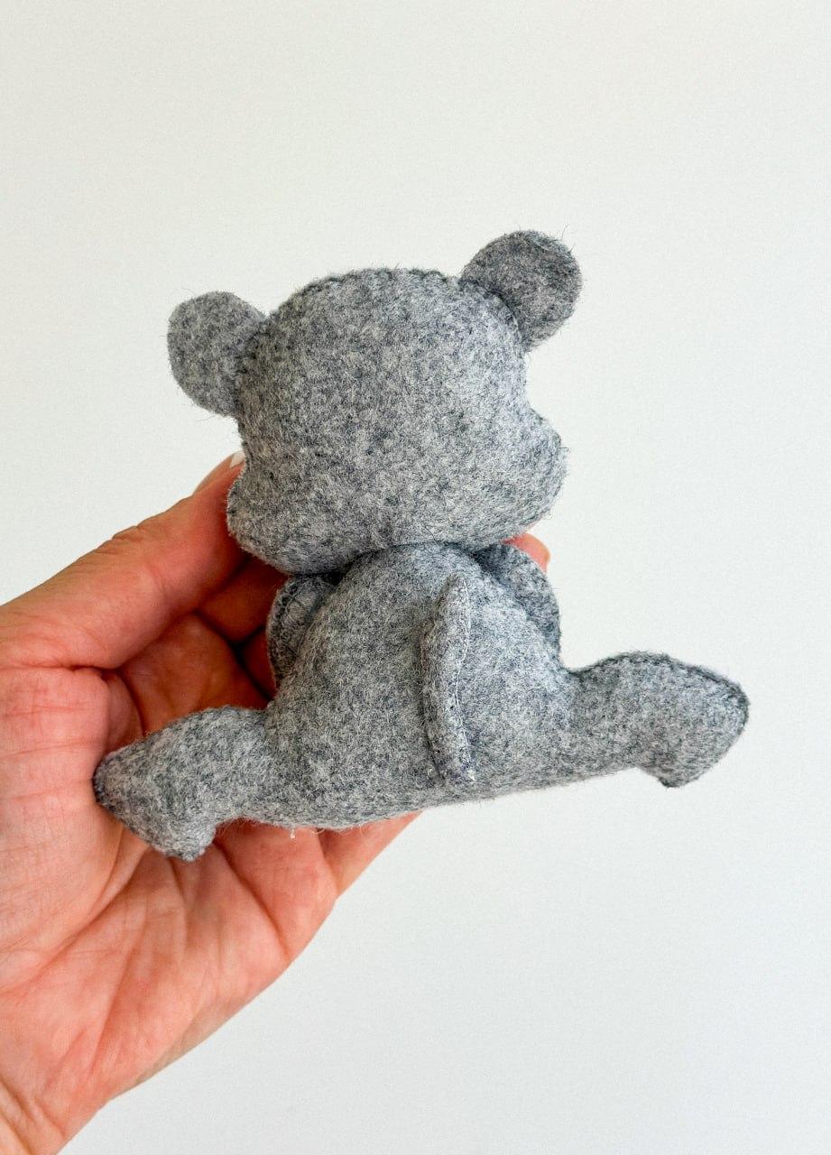 Мягкая игрушка фетровая носорог ручная работа (29472371) - фото 2 Мягкая игрушка фетровая носорог ручная работа (29472371) - фото 2