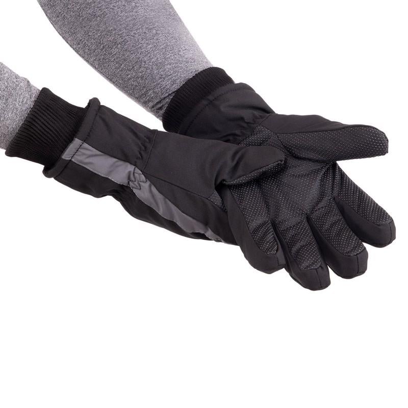 Перчатки для охоты и рыбалки на меху SP-Sport с закрытыми пальцами L Черный (BC-9222) - фото 3