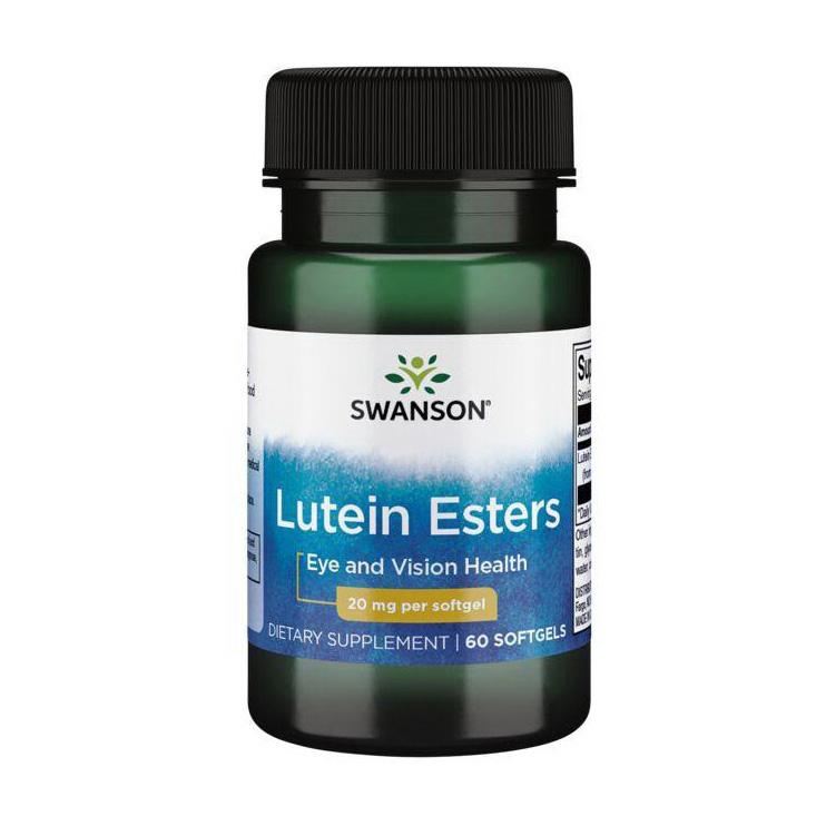 Лютеин Swanson Lutein Esters 20 mg 60 softgels