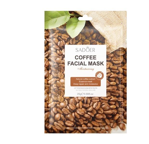 Маска для лица тканевая Sadoer Coffee facial mask 25 г (2164984742)
