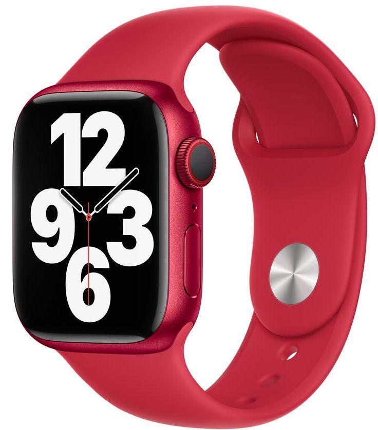 Cиликоновый ремешок Band Sport Series for Apple Watch 44/42mm, Product Red (HC)