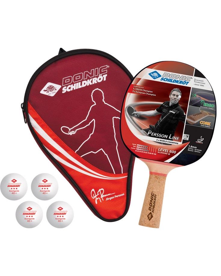Набор для настольного тенниса Donic Persson 600 Gift Set (788450)