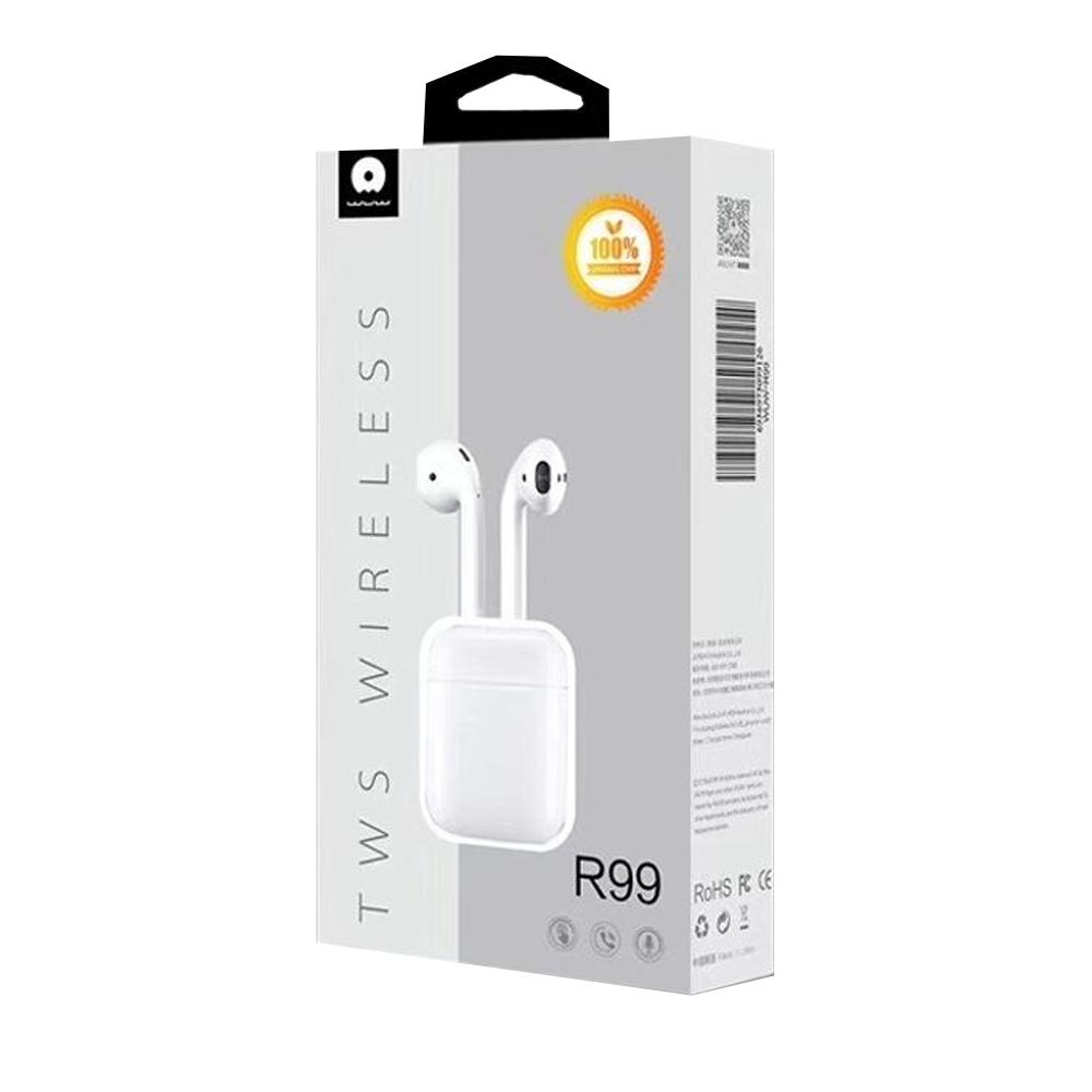 Наушники Bluetooth WUW R99 Wireless White (03601) - фото 2