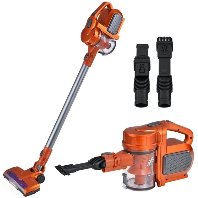 Пылесос аккумуляторный VAC100Pro 2в1 Оранжевый - фото 5 Пылесос аккумуляторный VAC100Pro 2в1 Оранжевый - фото 5