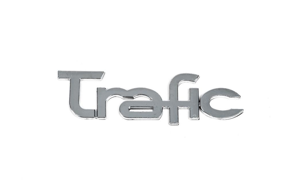 Надпись Trafic Davs Auto для Renault Trafic 2001-2015 гг. abs-пластик Хром