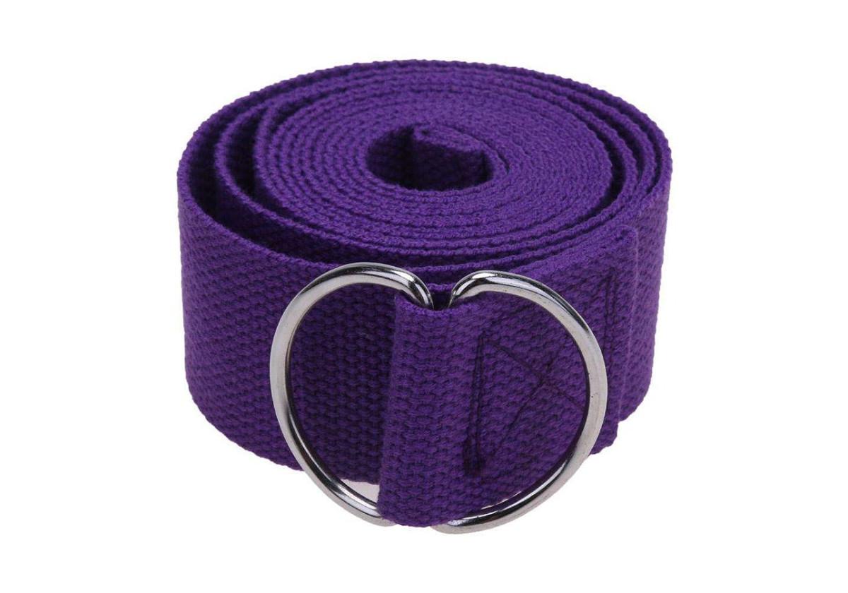 Ремень для йоги EasyFit Фиолетовый (EF-1830-V) - фото 1 Ремень для йоги EasyFit Фиолетовый (EF-1830-V) - фото 1