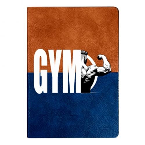 Блокнот двухцветный Power pf GYM в линию 112 страниц Оранжево-синий (18597413-69-208919)