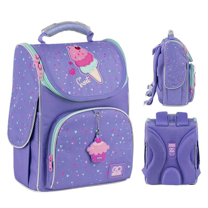 Школьный каркасный рюкзак GoPack Education 5001S-2 Summer Ice Cream 11 л (GO25-5001S-2) - фото 2 Школьный каркасный рюкзак GoPack Education 5001S-2 Summer Ice Cream 11 л (GO25-5001S-2) - фото 2