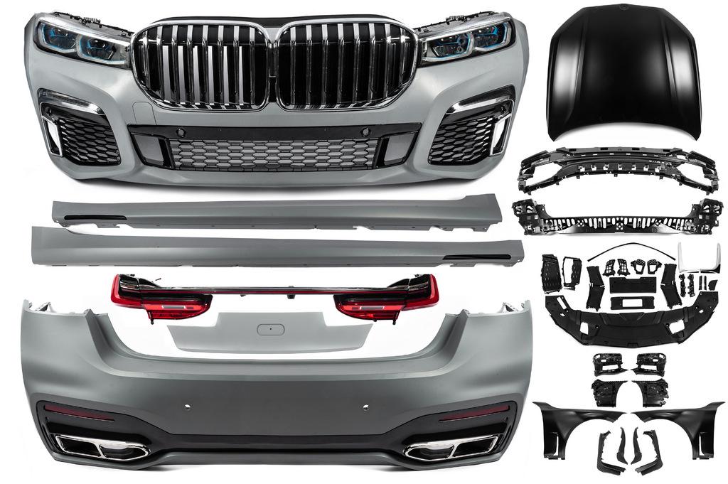Комплект рестайлинга для G12 в M760 2021 года. GBT для BMW 7 серия G11/G12 алюминий/пластик Под покраску