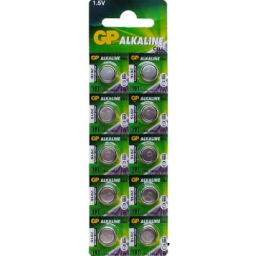 Батарейка Gp Alkaline Button Cell 1,5V 192-U10 лужна AG3 LR41