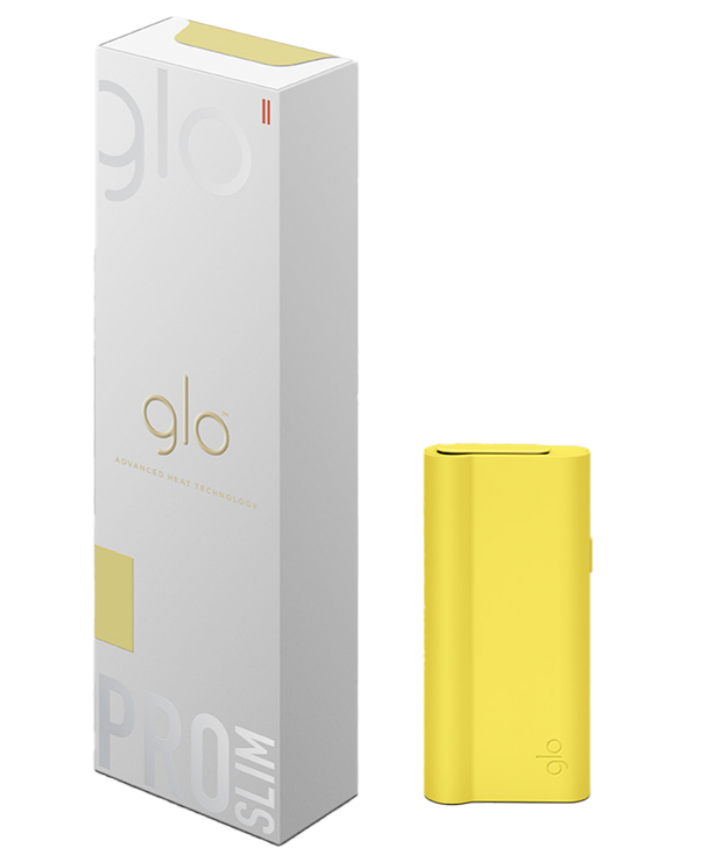 Система нагрівання тютюну Glo PRO SLIM Navy Yellow