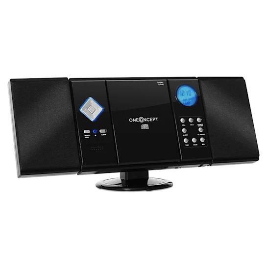 Стереосистема OneConcept V-12 MP3 CD плеер USB SD AUX Черный (10006664)