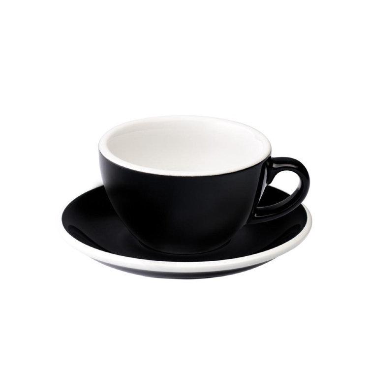 Чашка для капучино Loveramics Egg 200 мл Black (C088-21BBK) - фото 2 Чашка для капучино Loveramics Egg 200 мл Black (C088-21BBK) - фото 2