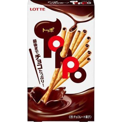 Палички бісквітні з шоколадною начинкою Lotte Toppo Sticks 2 уп.