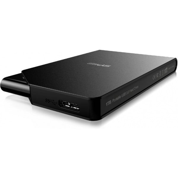 Жорсткий диск Silicon-Power USB 1000Gb Stream S03 Black (SP010TBPHDS03S3K) - фото 2