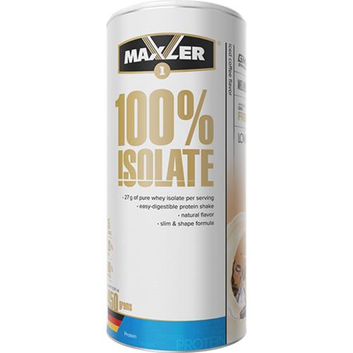 Протеин Maxler 100% Isolate 450 г 15 порций Iced Coffee