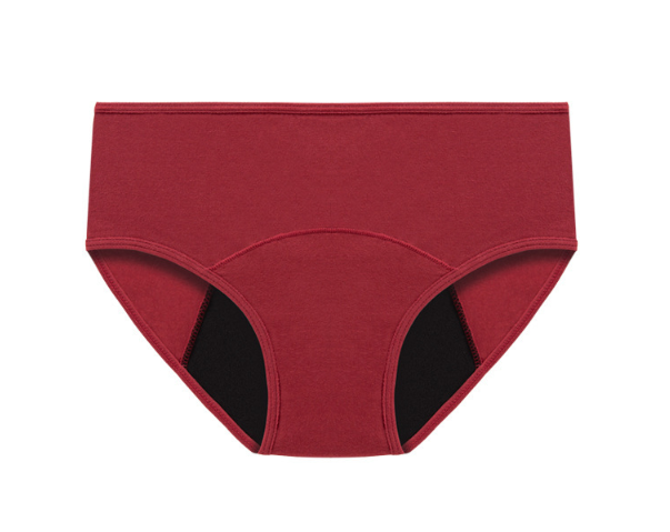 Труси сліпи для місячних від протікань 3XL Бордовий - фото 1