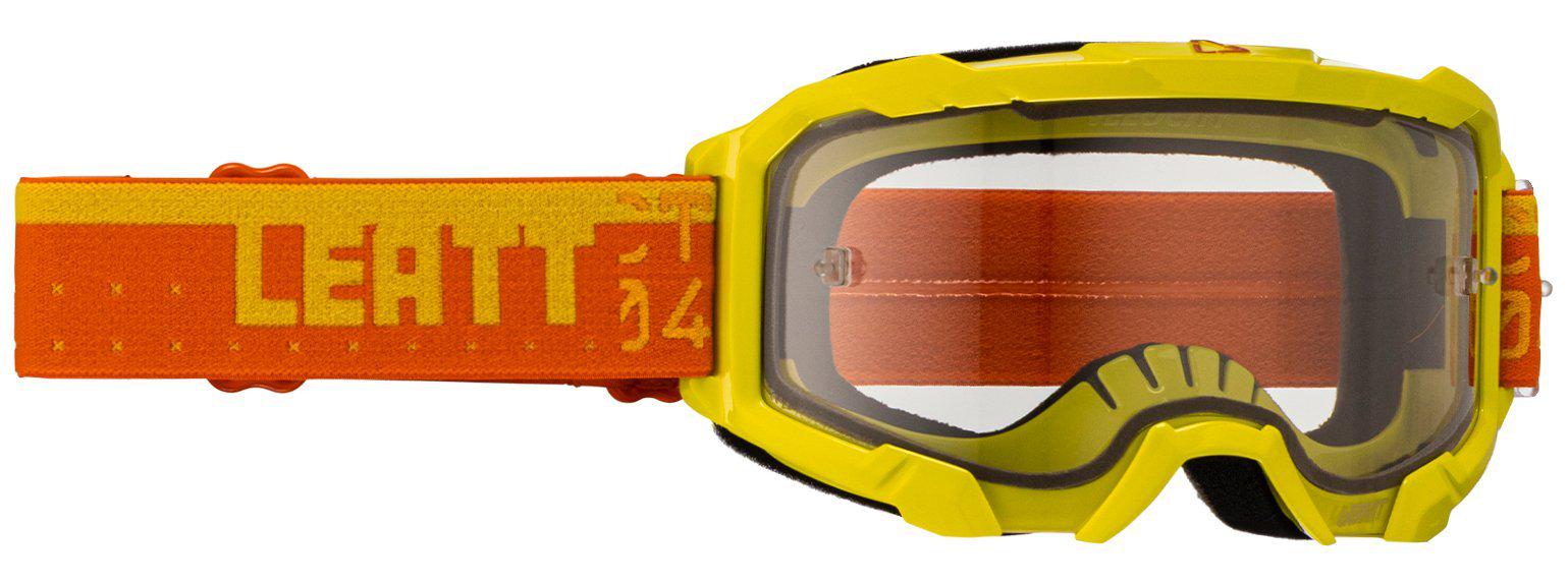 Мотоочки Leatt Velocity 4.5 Goggle Citrus Clear Lens (38684)