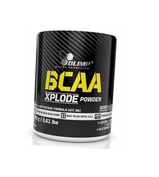 Комплекс BCAA с глютамином Olimp Nutrition BCAA Xplode 280 г Лимон (28283001) Комплекс BCAA с глютамином Olimp Nutrition BCAA Xplode 280 г Лимон (28283001)