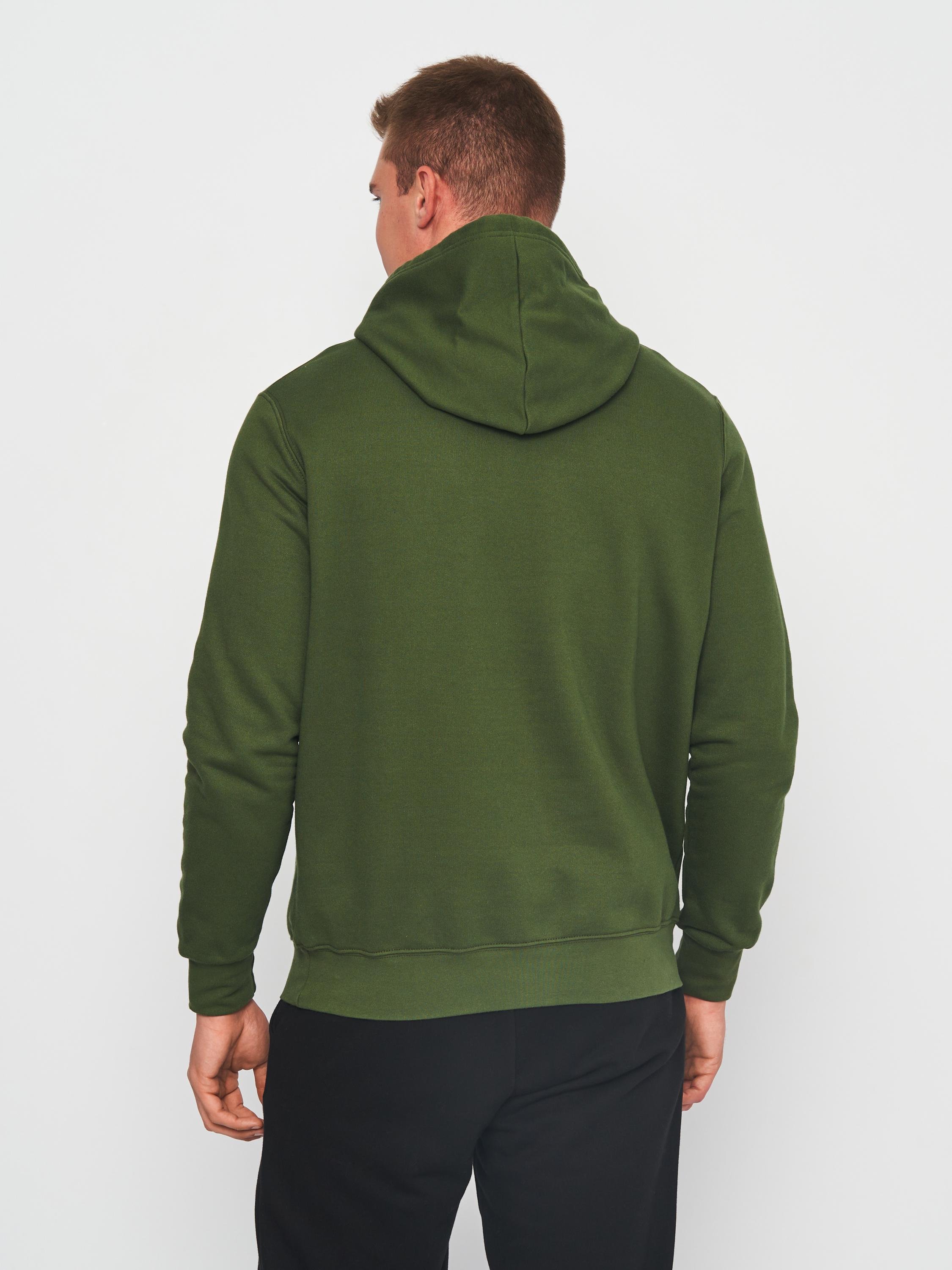 Худи мужской утепленный ROZA 1707061 2XL Оливковый (4824005671999) - фото 2 Худи мужской утепленный ROZA 1707061 2XL Оливковый (4824005671999) - фото 2