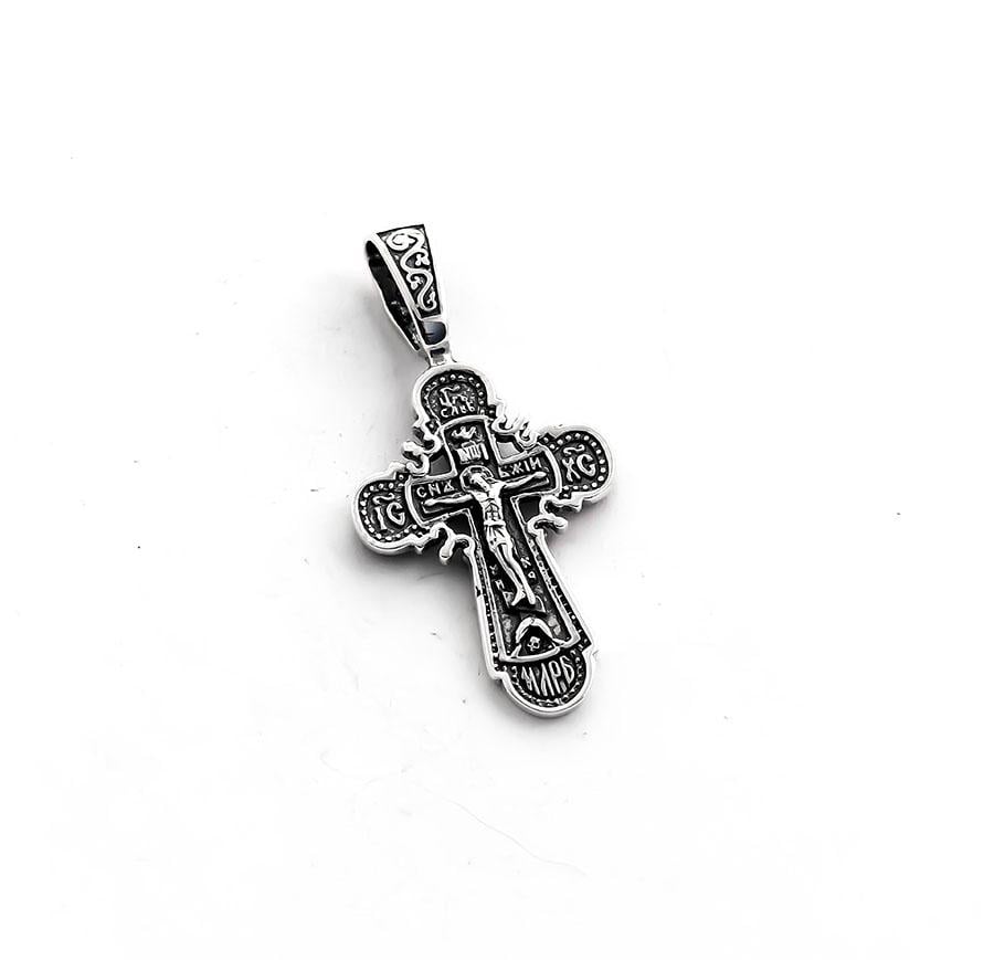 Кулон крест серебро Maxi Silver 7553 (87553)