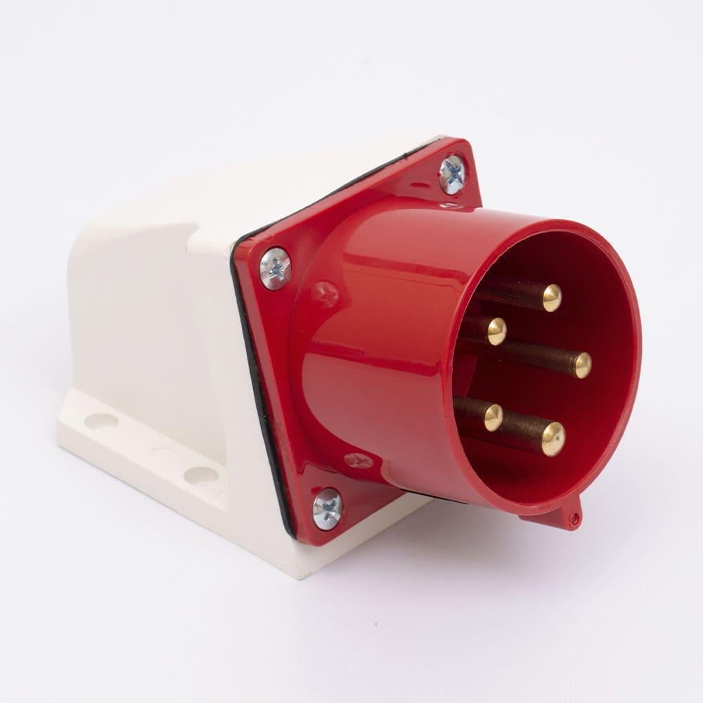 Вилка силовая TAKEL стационарная 525 3P+PE+N 32A 380V IP44 (29319890)