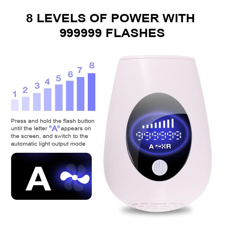 Лазерный эпилятор MEDSET AM001 IPL 900000 вспышек 8 уровней интенсивности Белый - фото 6 Лазерный эпилятор MEDSET AM001 IPL 900000 вспышек 8 уровней интенсивности Белый - фото 6