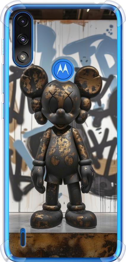 Чехол на Motorola E7 Power Bronze kaws v2 (6098sp-2284-42517) Чехол на Motorola E7 Power Bronze kaws v2 (6098sp-2284-42517)