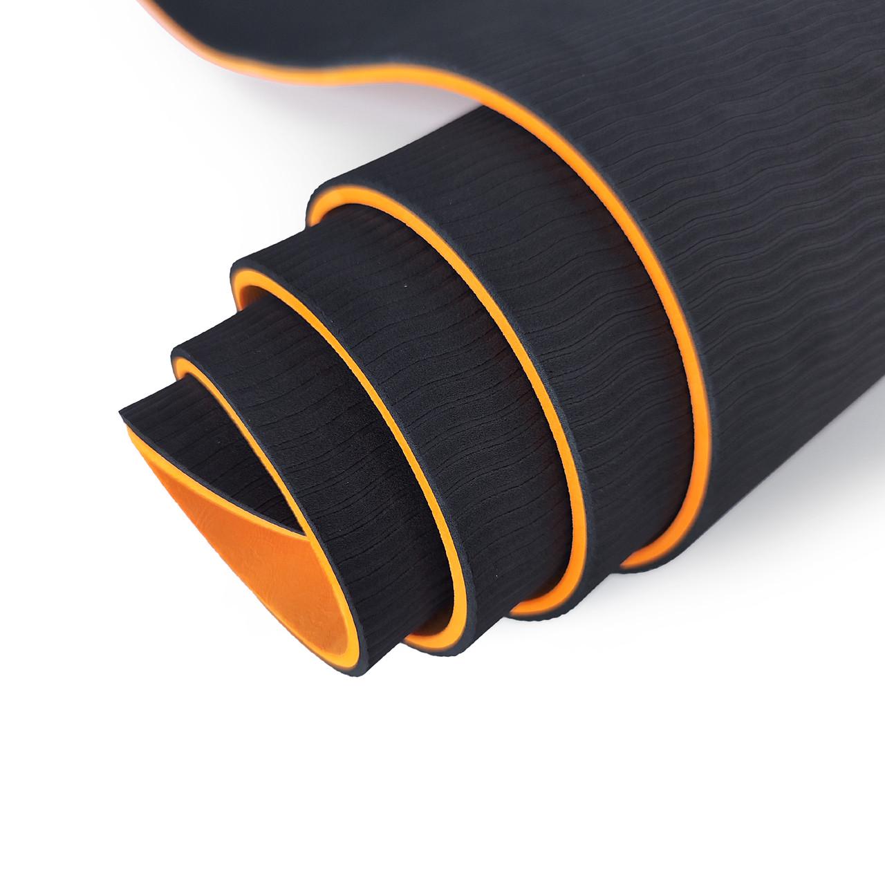 Коврик для фитнеса и йоги Gemini Pro GE-6ORB TPE/TC 6 мм (14729324) - фото 3 Коврик для фитнеса и йоги Gemini Pro GE-6ORB TPE/TC 6 мм (14729324) - фото 3