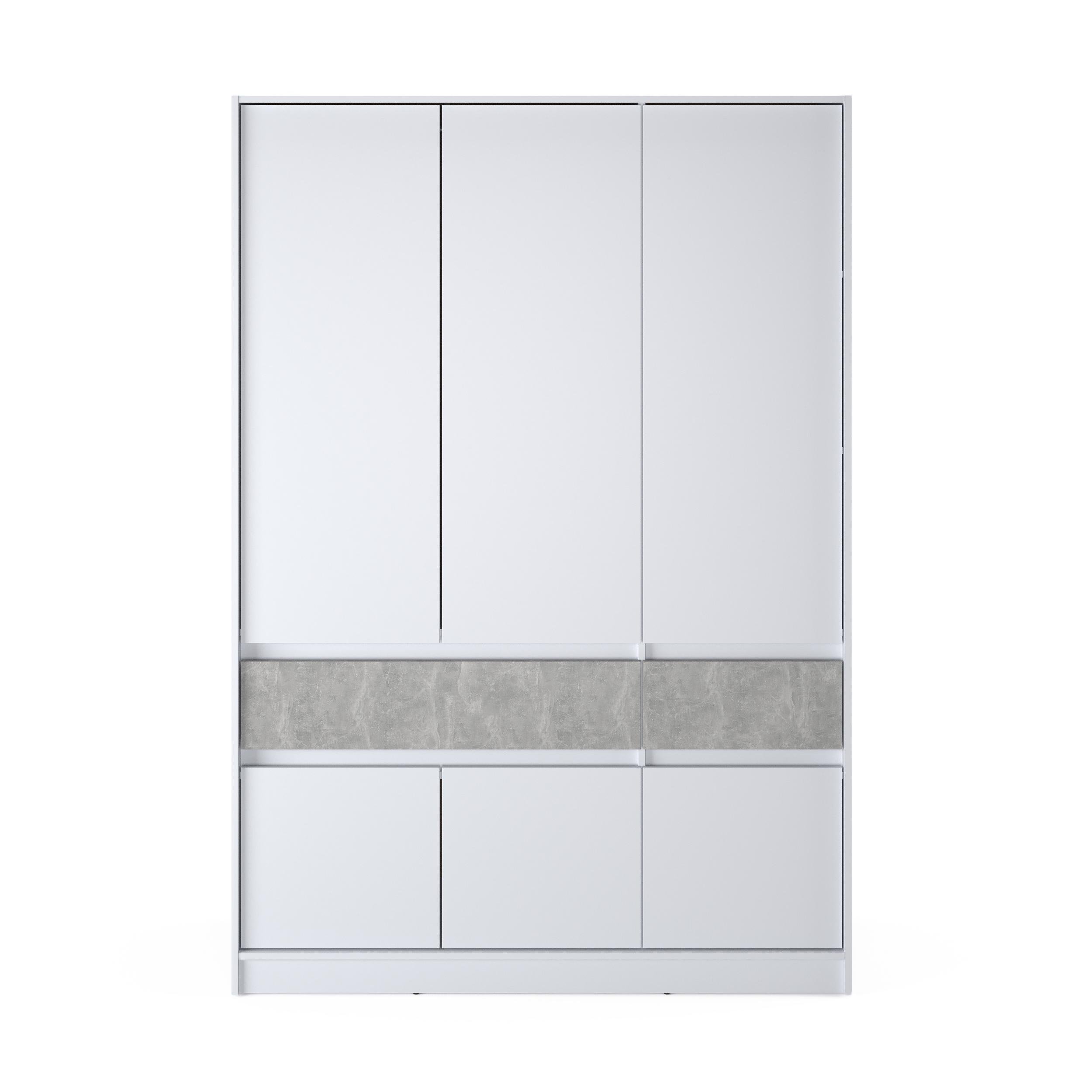 Шафа Everest Style 1400х530х2030 мм Німфея/Бетон (11474) - фото 1 Шафа Everest Style 1400х530х2030 мм Німфея/Бетон (11474) - фото 1