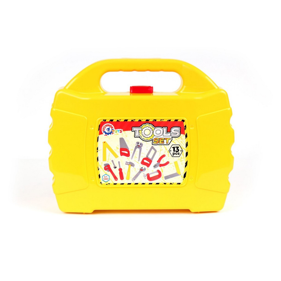 Набор игровых инструментов в саквояже 12 предметов Разноцветный (IG-173-N-593)