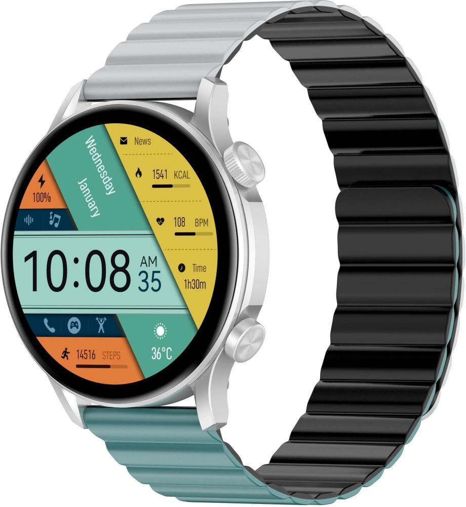 Часы смарт Kieslect Smart Calling Watch Kr Pro Ltd Silver