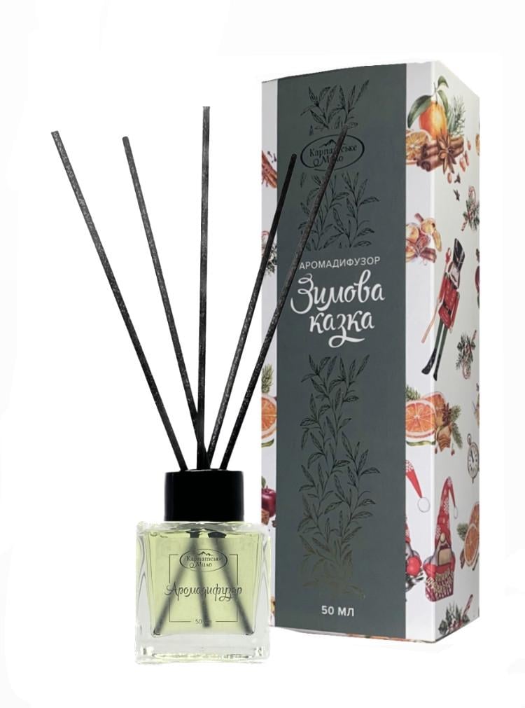 Аромадифузор Карпатське Мило Зимова казка 50 мл (1783841418) - фото 1 Аромадифузор Карпатське Мило Зимова казка 50 мл (1783841418) - фото 1