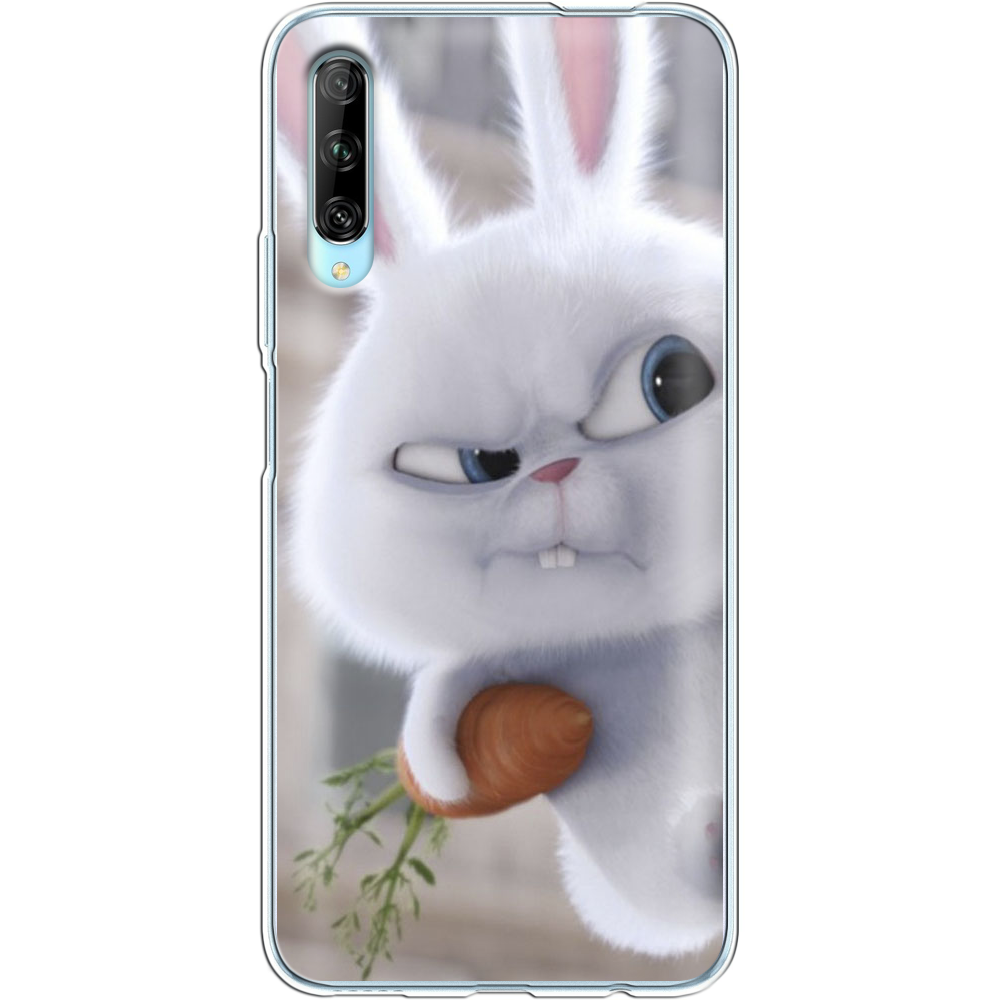 Чехол Boxface Huawei P Smart Pro Rabbit Snowball Прозрачный силикон (38612-up1116-38612)