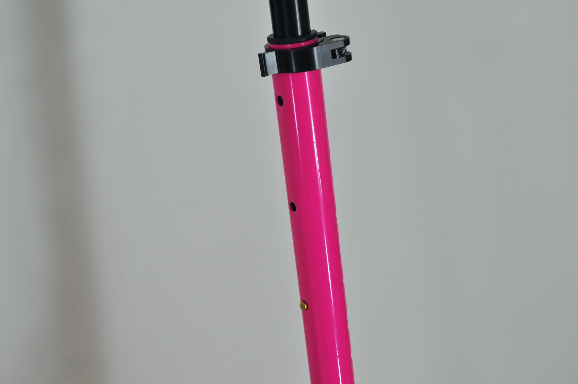 Самокат Maraton Comfort двоколісний з підногою і ременем Рожевий - фото 10 Самокат Maraton Comfort двоколісний з підногою і ременем Рожевий - фото 10