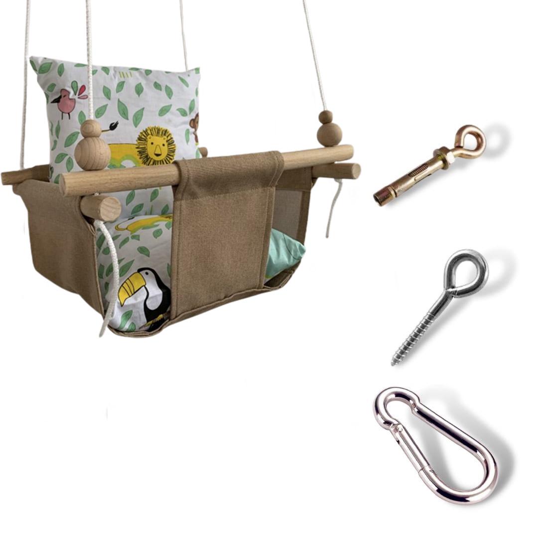 Дитяча гойдалка Infancy Африка Карамельний (9884991)