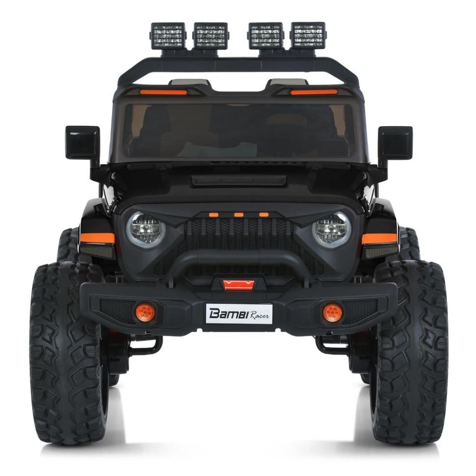 Дитячий електромобіль Джип 24V до 60 кг Чорний (DE-169-E-723)