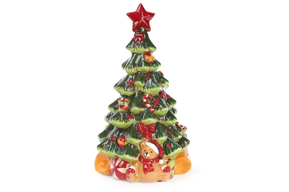 Декоративная музыкальная статуэтка BonaDi Елка (827-413)