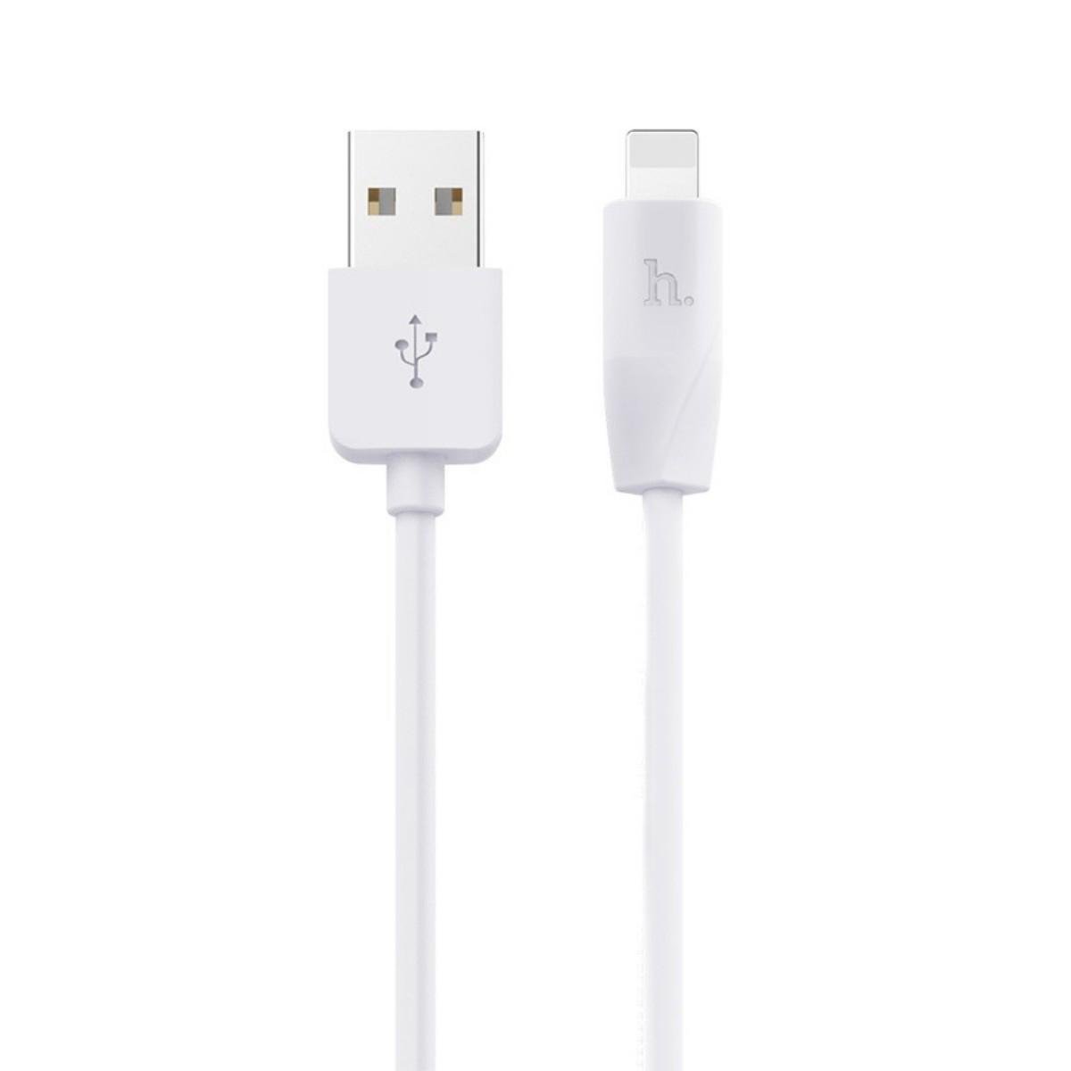 Кабель Hoco X1 Rapid Lightning 2M White Кабель Hoco X1 Rapid Lightning 2M White